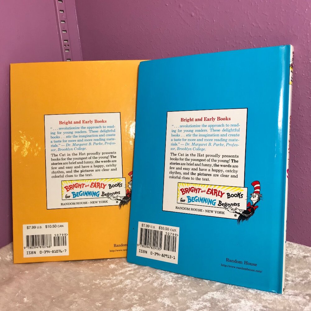 Children's Book Set Great Day for Up Hand, Fingers, Thumb Dr. Seuss & Al Perkins - Picture 6 of 8